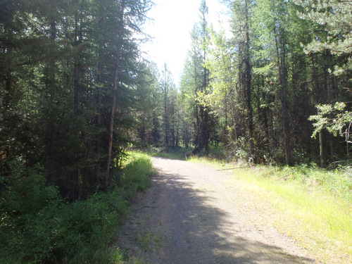 GDMBR: Southwest bound (approaching Richmond Peak, MT).